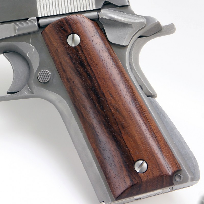 Officers Compact Model 1911 Rosewood Smooth Grips 3399