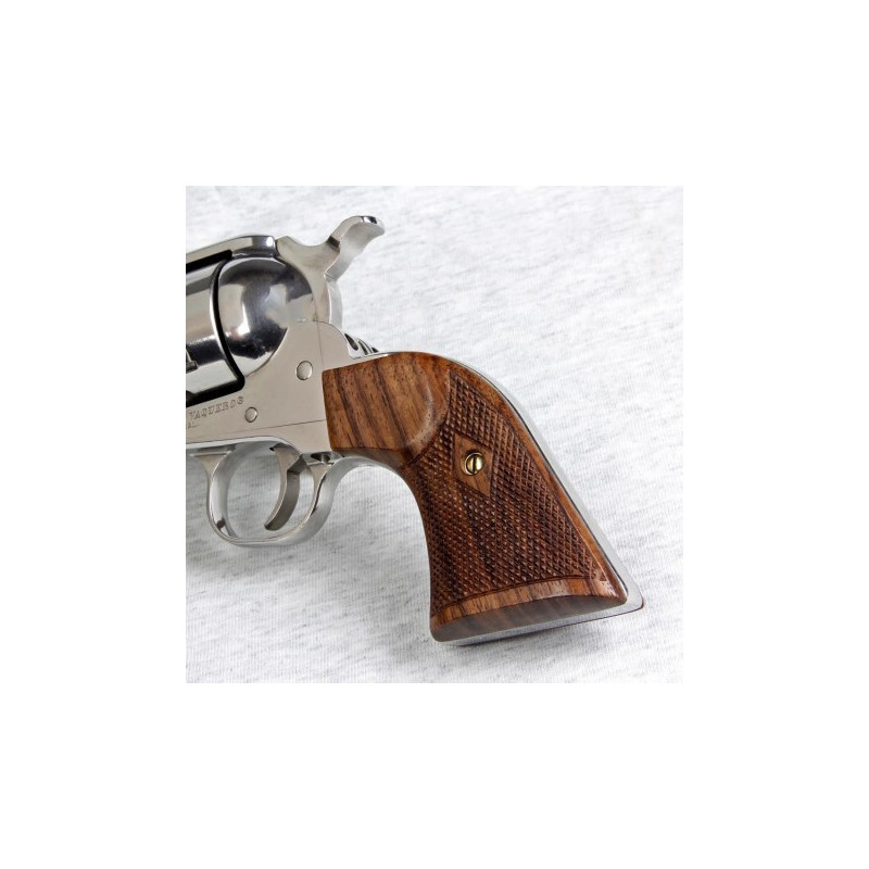 Ruger Wrangler Gunfighter Rosewood Grips Surface Smooth Screw Brass